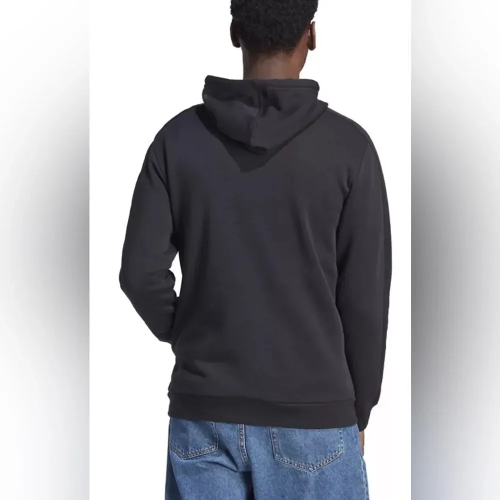 Adidas Three Stripe Hoodie Black  XL NWT IN PACKAGE